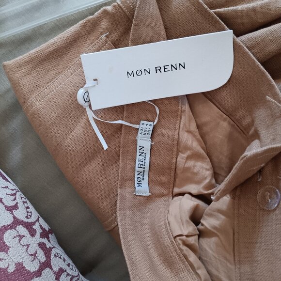 Women's Mon Renn Golden Toasted Tan Maxi Skirt - Picture 5 of 7